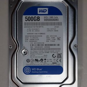 DISQUE DUR HDD 500 GB - WESTERN DIGITAL WD