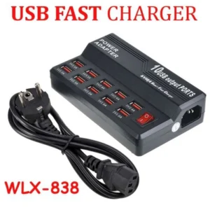 WLX-838 10 Port USB Fast Charger