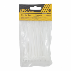 NYLON CABLE TIE BLANC